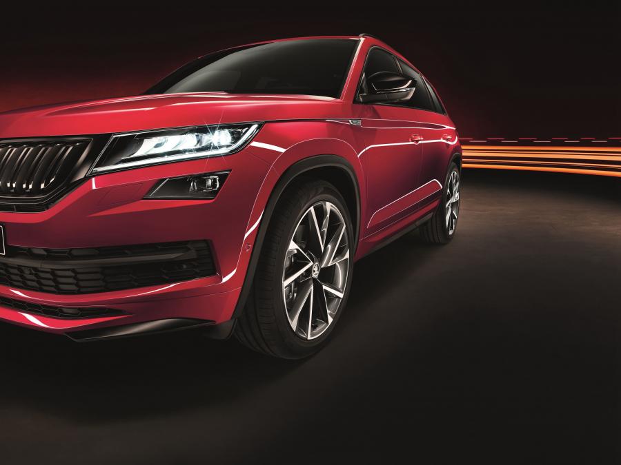 Детали экстерьера Skoda Kodiaq 4x4 Sportline 2017 года  (WW) (фото 15 из 27)
